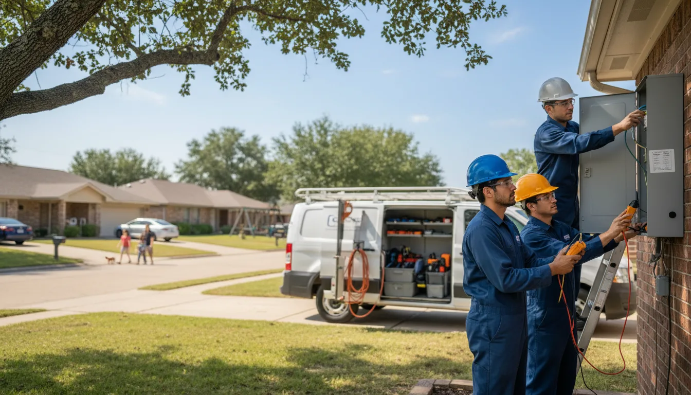 Certified electrician providing emergency electrical services in Brownton, MN